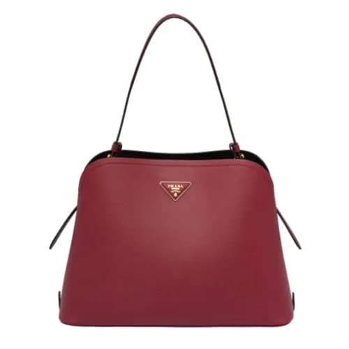 Prada 2019 Promenade Leather Tote Shoulder Bag,35.… - 1