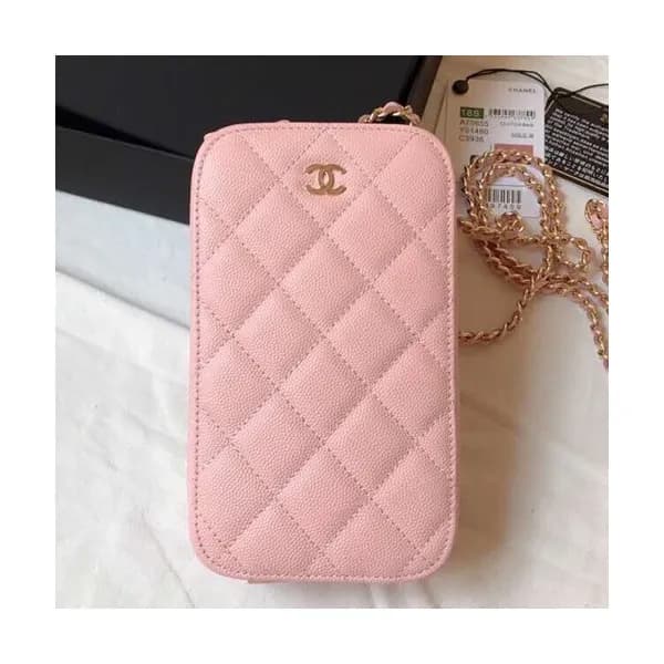 Chanel 2019 Women Phone Bag,17CM - 샤넬 2019 여성용 휴대폰… - 1