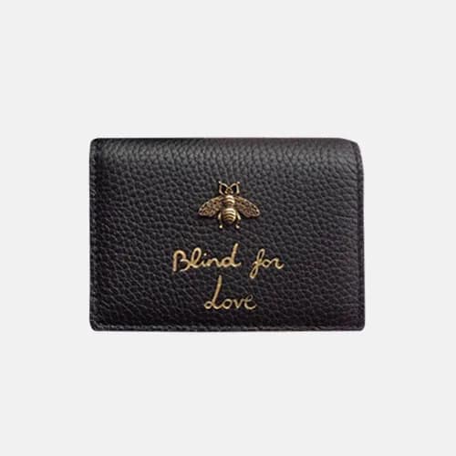 Gucci 2019 Leather Card Case,460185 - 구찌 여성용 레더 카드… - 1