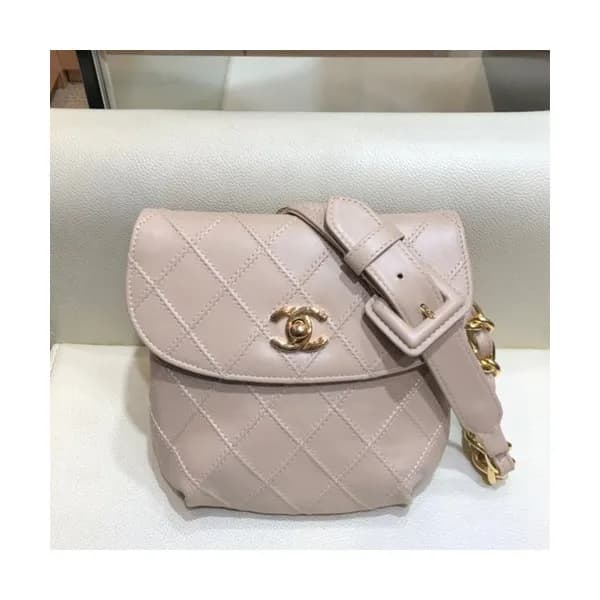 Chanel 2019 Women Leather Belt Bag ,17CM - 샤넬 2019… - 1