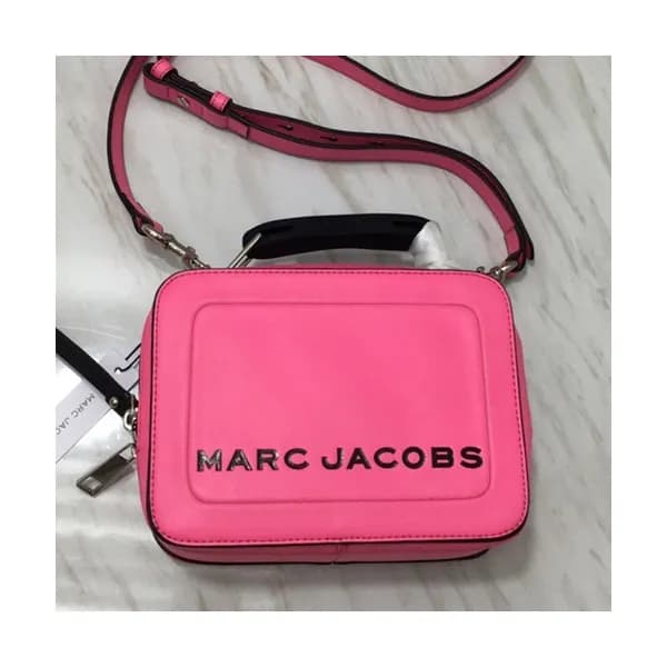 Mark Jacobs 2019 Leather Women Box Tote Shoulder B… - 1