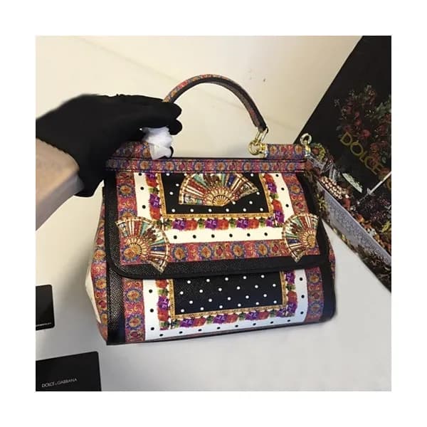 Dolce&Gabbana 2019 Leather Tote Shoulder Bag ,25CM… - 1