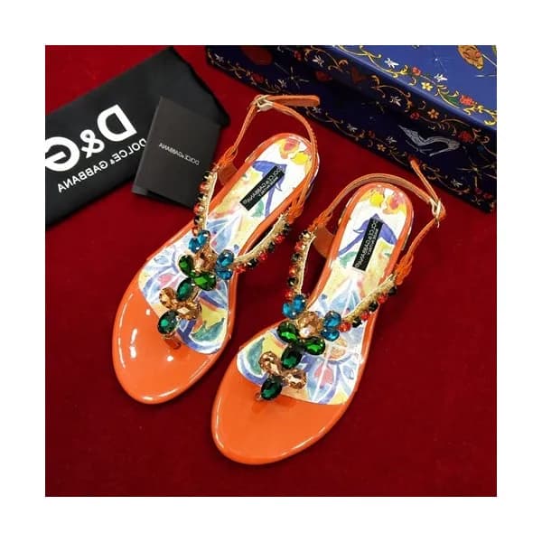 Dolce&Gabbana 2019 Ladies Leather Sandal - 돌체앤가바나… - 1