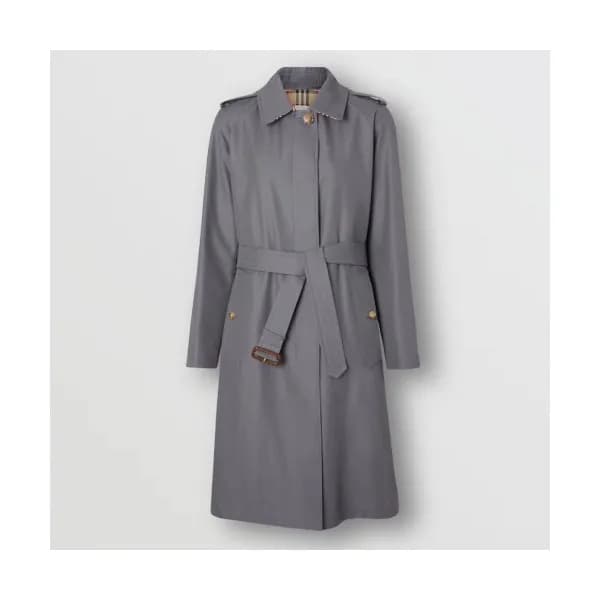 Burberry 2019 Womens Vintage Cotton Trench Coat - …