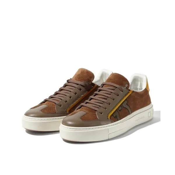 Ferragamo 2019 Mens Leather Sneakers - 페라가모 2019 남… - 1