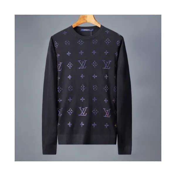Louis vuitton 2019 monogram Crew neck Sweater - 루이… - 1