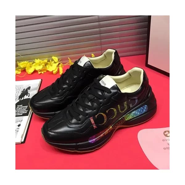 [매장판]Gucci 2019 Mm/Wm Leather Running Shoes - 구찌 2… - 1