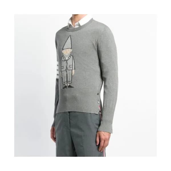 Thom Browne 2019 Mens Strap Crew-neck Sweater - 톰브… - 1