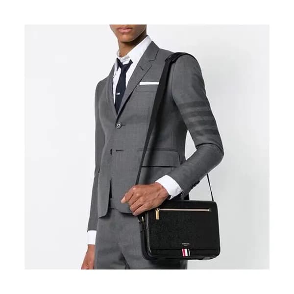Thom Brown 2019 Leather Shoulder Bag ,27CM - 톰브라운 … - 1