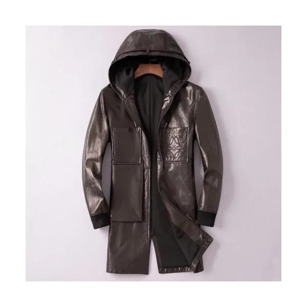 Loewe 2019 Mens Causal Leather Jacket - 로에베 2019 남… - 1