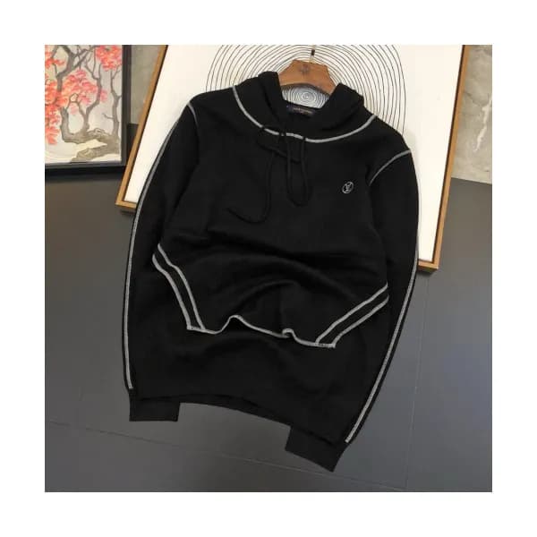 Louis vuitton 2019 Mens Basic Crew-neck Wool Sweat… - 1