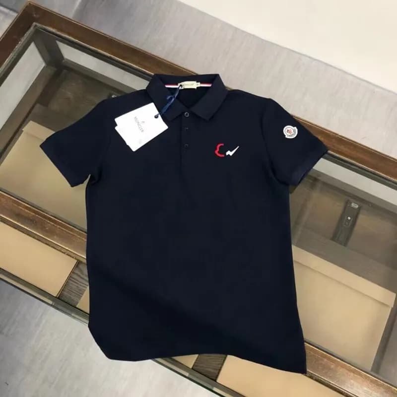 [매장판]Moncler 2022 Mens Logo Cotton Short Sleeved P… - 1