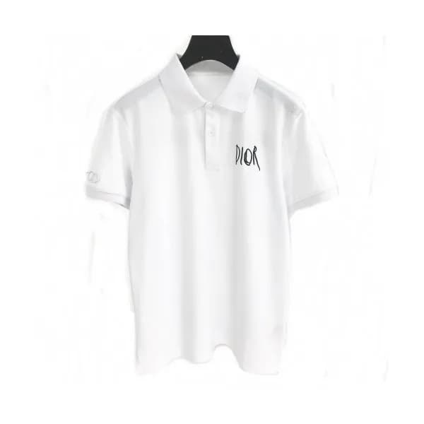 [디올]Dior 2020 Mens Logo Polo Cotton Short Sleeved … - 1