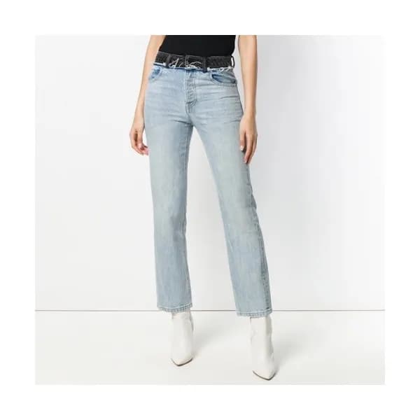 [매장판]Alexsander Wang 2020 Womens Logo Classic Deni… - 1