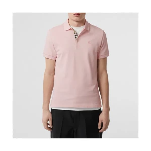 [버버리]Burberry 2020 Mens Logo Cotton Polo Short Sle… - 1