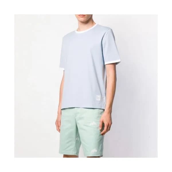 [톰브라운]Thom Browne 2020 Mens Casual Cotton Short Sl… - 1