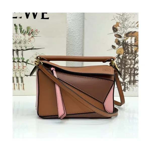 Loewe 2020 Puzzle Mini Shoulder Bag, 18CM - 로에베 20… - 1