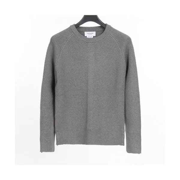 [톰브라운]Thom Browne 2020 Mens Strap Crew-neck Wool S… - 1