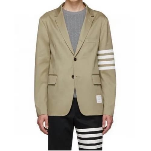 Thom Browne 2020 Mens Casual Cotton Suit Jackets -… - 1