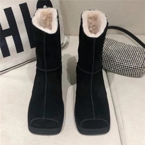 Ugg 2020 Women's Leather Wool Boots - 어그 2020 … - 1