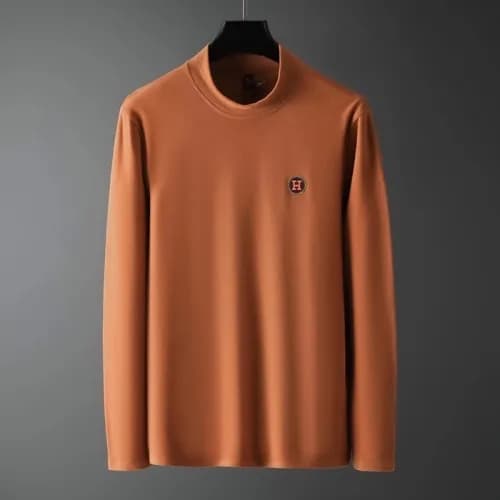 [에르메스]Hermes 2020 Mens Turtle-neck Casual Cotton T… - 1