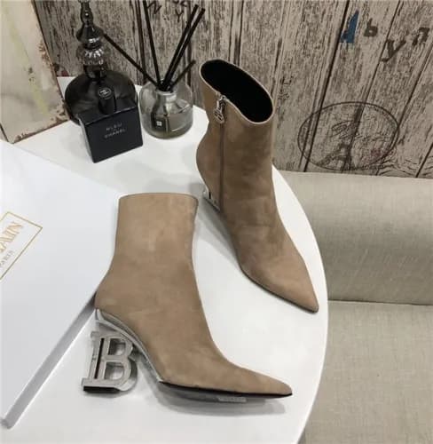 Balmain 2020 Women's Leather Ankle Boots - 발망 … - 1