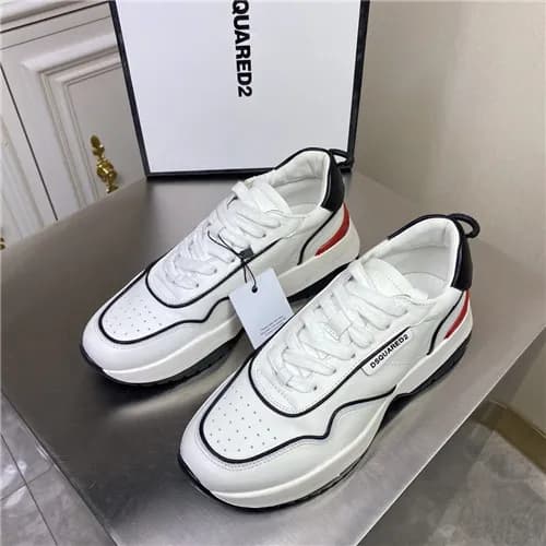 Dsquared 2020 Men's Leather Sneakers - 디스퀘어드 2… - 1