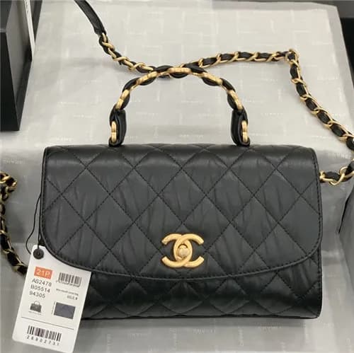 [샤넬]Chanel 2021 Coco Handle Tote Shoulder Bag,22.5… - 1