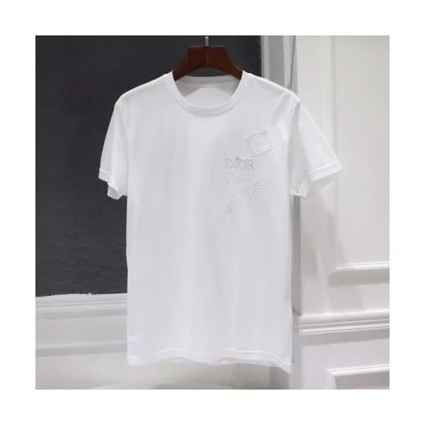 [매장판]Dior 2021 Mm/Wm Casual Crew-neck Short Sleeve… - 1