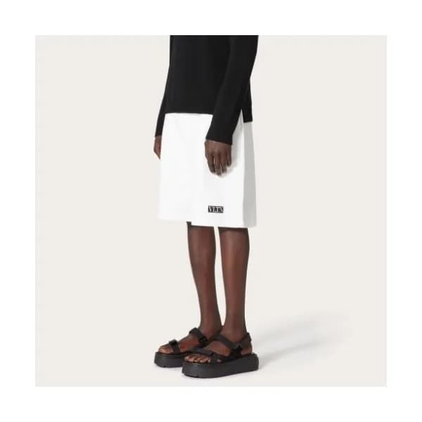 Valentino 2021 Mens Logo Casual Training Half Pant… - 1