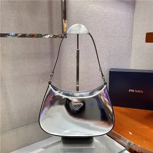 [매력터지는]Prada 2021 Women's Leather Hobo Bag,26.… - 1