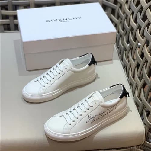 [매장판]Givenchy 2021 Men's Leather Sneakers,GIVS… - 1