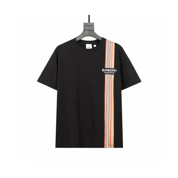 Burberry Mm/Wm Logo Cotton Short Sleeved Tshirts … - 1