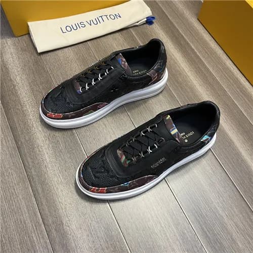 Louis Vuitton 2021 Men's Leather Sneakers,LOUS… - 1