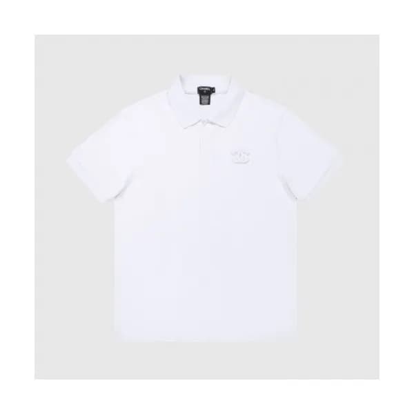 Chanel Mm/Wm 'CC' Logo Cotton Short Sleev… - 1