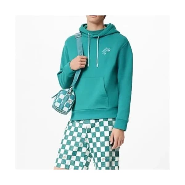 Louis vuitton Mens Casual Cotton Tshirts Blue - 루… - 1