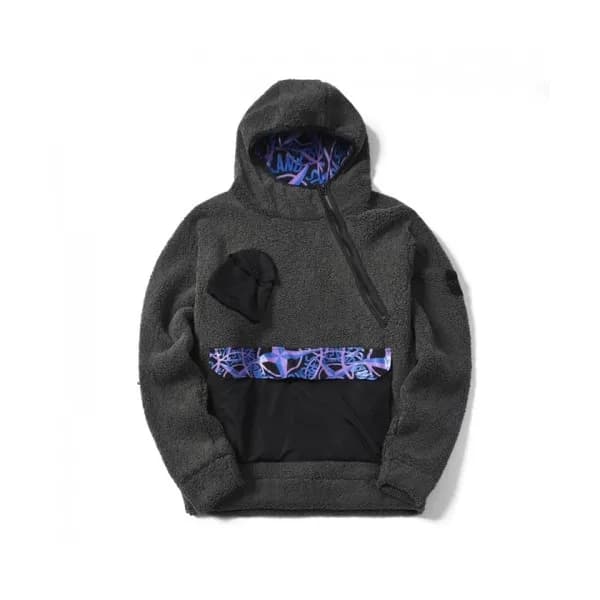 Stone Island Mens Logo Cotton Hoodie Balck - 스톤아… - 1