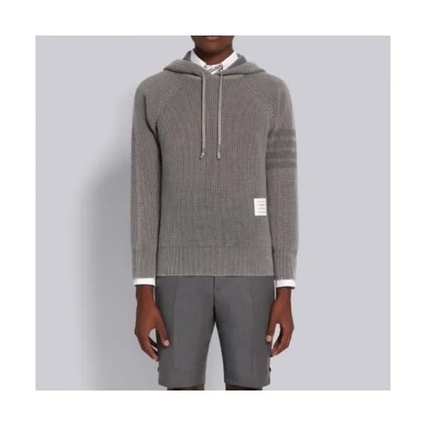 Thom Browne Mm/Wm Casual Cotton Hoodie Gray - 톰브라… - 1