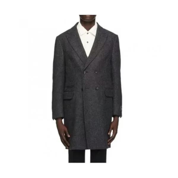 Ermenegildo Zegna Mens Business Coats Gray - 에르메네… - 1