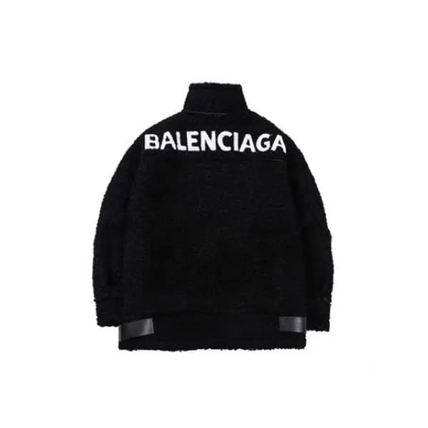 Balenciaga Mens Logo Casual Jackets Black - 발렌시아가… - 1