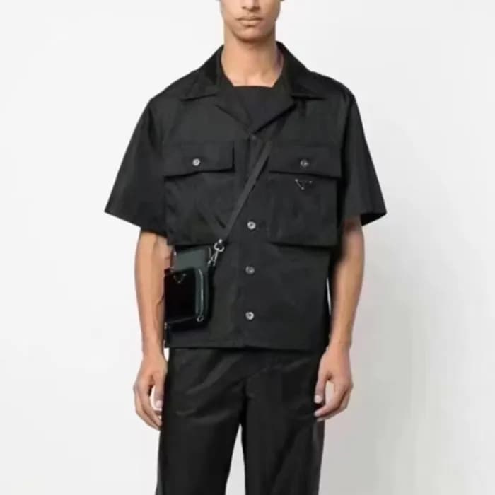 프라다 남성 반팔 셔츠 - Prada Mens Nylon Shirt - pra2649x - 1