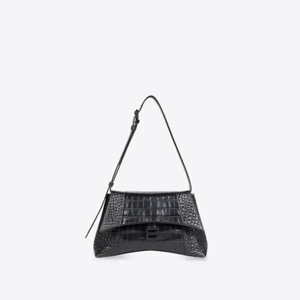 발렌시아가 여성 시그니처 블랙 숄더백 - Womens Black Shoulder Bag -… - 1