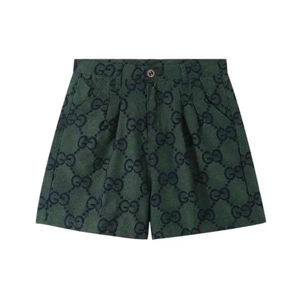 구찌 여성 캐쥬얼 그린 반바지 - Womens Green Half-pants - guc04… - 1