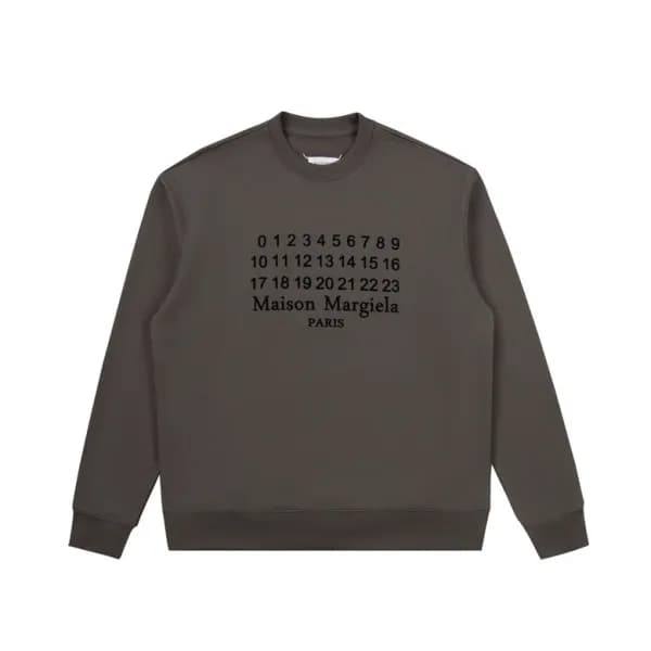 메종 마르지엘라 남성 모던 그레이 맨투맨 - Maison Margiela Mens Gray… - 1