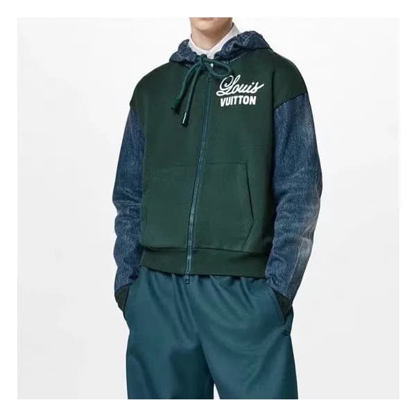 루이비통 남성 캐쥬얼 그린 자켓 - Louis vuitton Mens Green Jacke… - 1