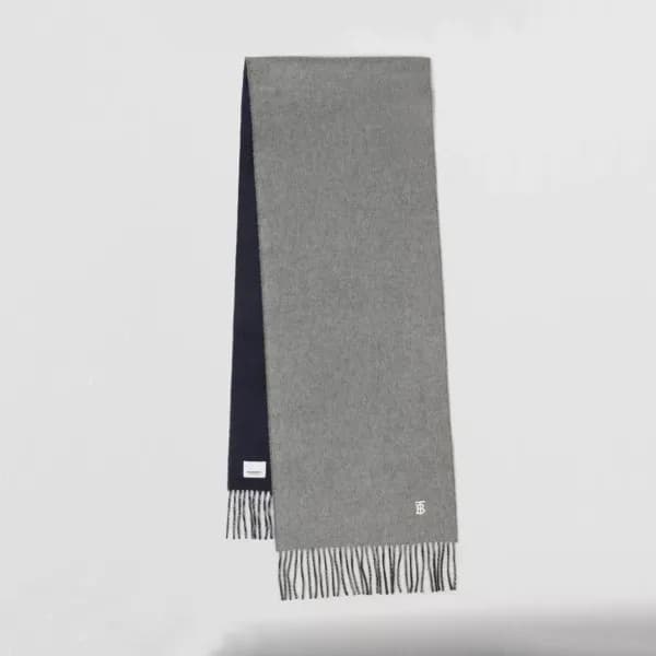 버버리 남/녀 그레이 머플러 - Burberry Unisex Gray Muffler - b… - 1