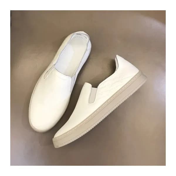 벨루티 남성 화이트 로퍼 - Berluti Mens White Loafer - ber160… - 1