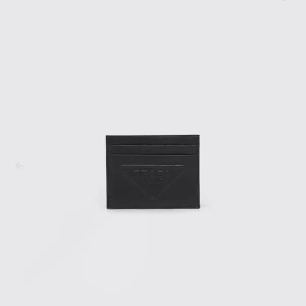 프라다 남성 블랙 카드 지갑 - Prada Mens Black Card Wallets - … - 1