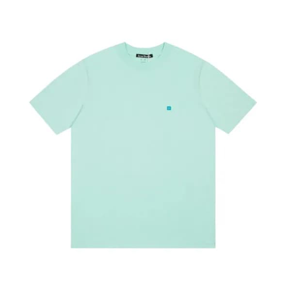 아크네 남/녀 민트 크루넥 반팔티 - Acne Unisex Mint Short sleeve… - 1
