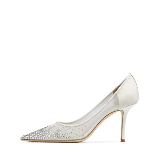 지미츄 여성 실버 펌프스 - Jimmy Choo Womens Silver Pumps - j… - 1